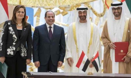Le Caire et Abou Dhabi signent le « plus grand » accord d’investissement de l’histoire de l’Égypte