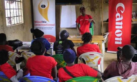 Canon et MindMe International s'associent pour responsabiliser la jeunesse kenyane grâce à une narration créative