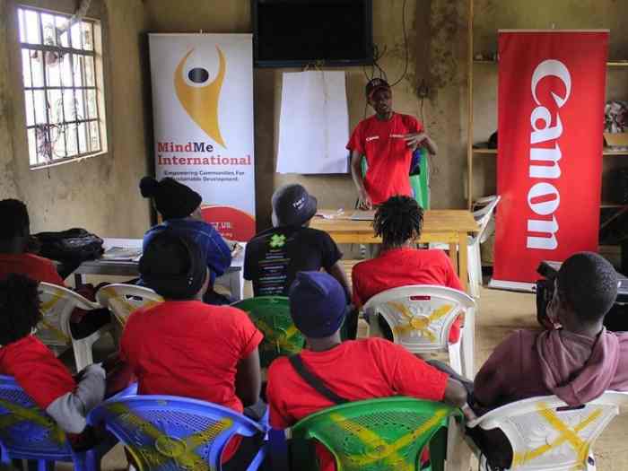 Canon et MindMe International s'associent pour responsabiliser la jeunesse kenyane grâce à une narration créative