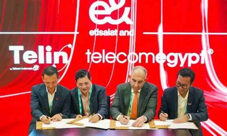 Telecom Egypt, e& et Telin signent un protocole d'accord pour un système de câble international