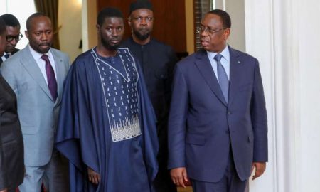 Macky Sall reçoit le Président sénégalais élu et l'Union africaine le félicite