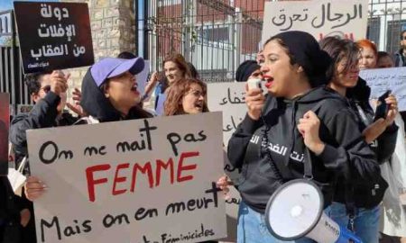 L'Association tunisienne des femmes démocrates dénonce la multiplication des crimes contre les femmes en Tunisie