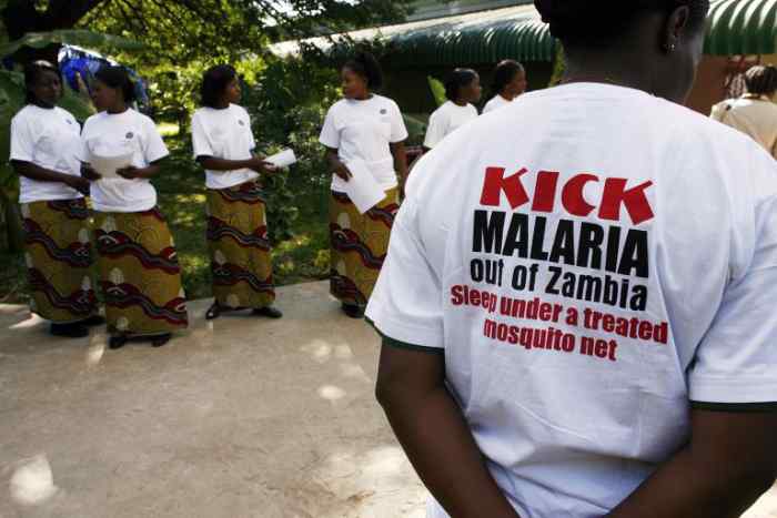 Les cas de paludisme augmentent en Zambie