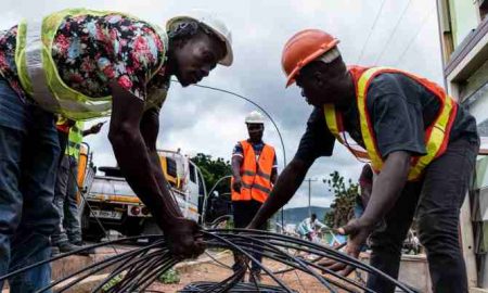 Des fibres optiques installées avec le soutien de la BAD et de l'Union Européenne en Afrique Centrale