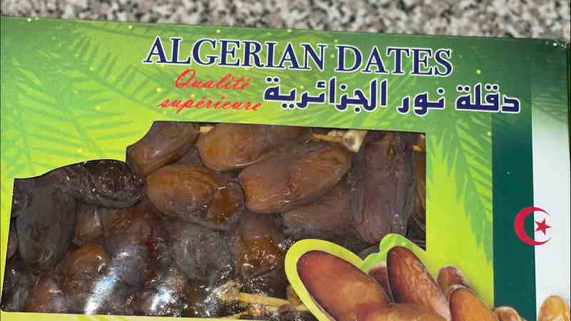 En Algérie, quatre millions de comprimés hallucinogènes destinés aux pays du Sahel d'Afrique ont été saisis, cachés dans des dattes