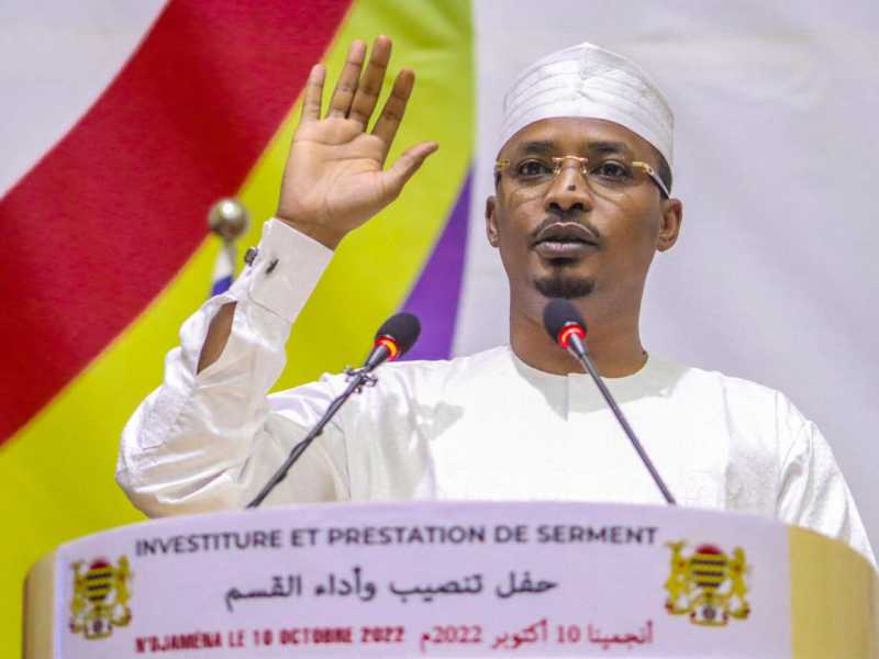 Le président tchadien par intérim Mohamed Deby entame sa campagne électorale