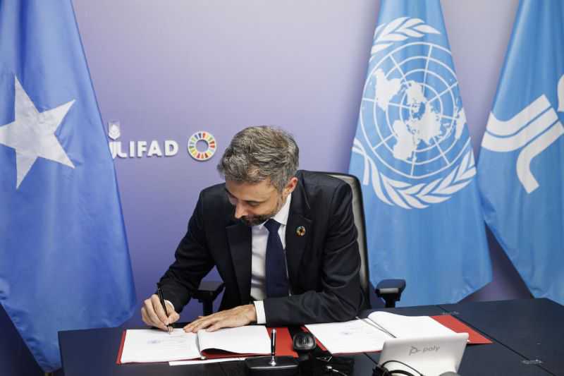 Le FIDA et la Somalie signent un accord pour renforcer la résilience de la population rurale