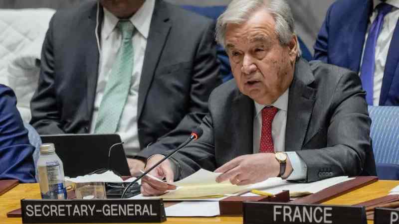 Guterres appelle à s'abstenir de combattre dans le nord-ouest du Soudan