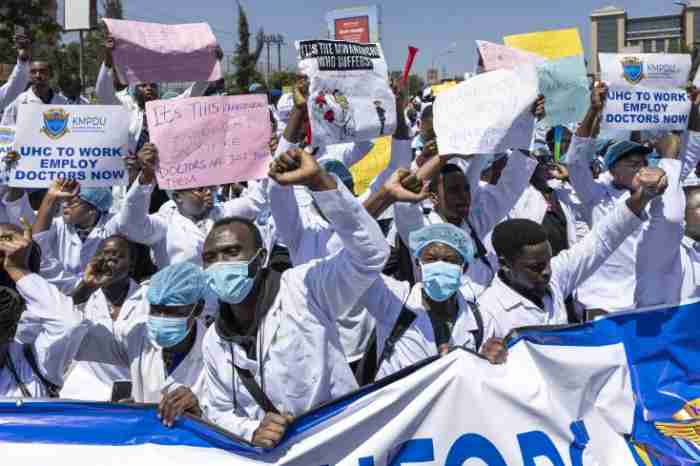 La grève des médecins au Kenya entre dans sa troisième semaine