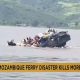 90 personnes ont été tuées dans le naufrage d'un ferry au large de la côte nord du Mozambique