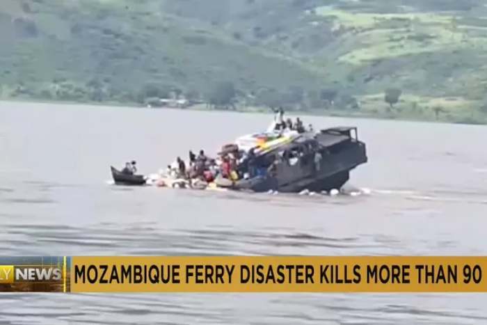90 personnes ont été tuées dans le naufrage d'un ferry au large de la côte nord du Mozambique