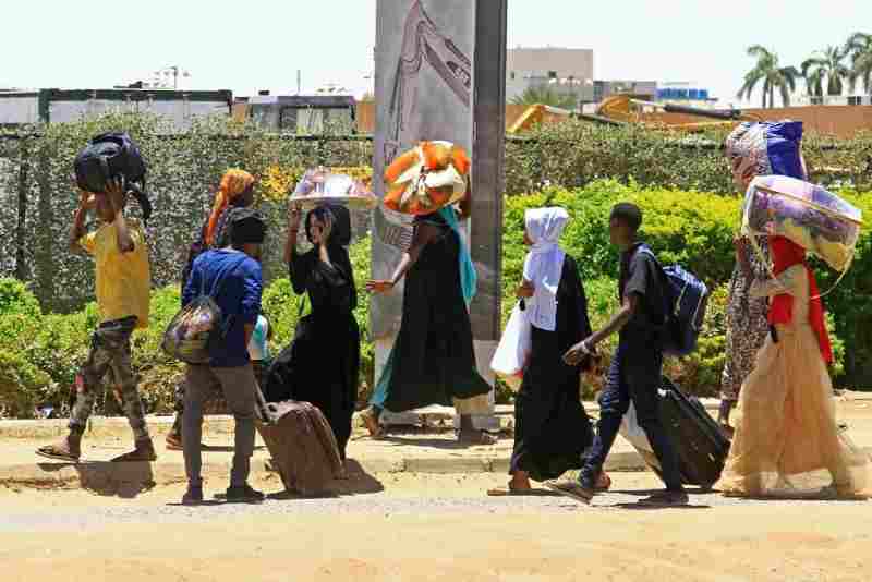 Environ 20 mille déplacés du Soudan