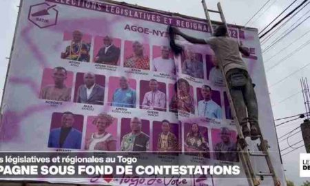 La campagne électorale pour les législatives au Togo a commencé, et l'opposition continue de protester