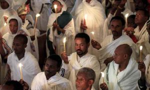Les chrétiens orthodoxes éthiopiens du monde entier célèbrent Pâques